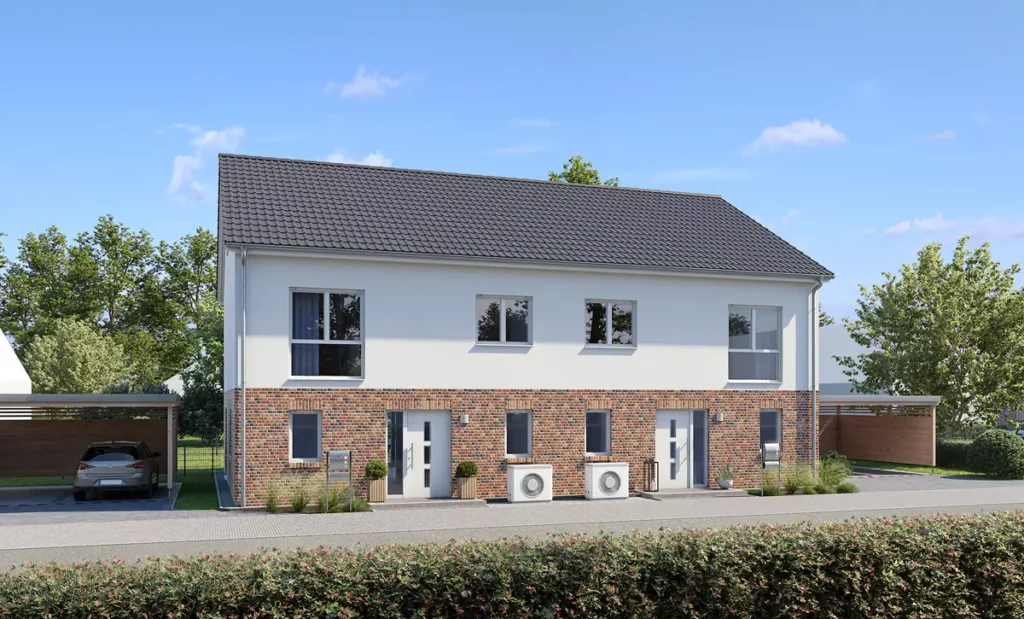 Familienfreundliche Doppelhäuser auf großzügigen Grundstücken in Barsinghausen OT Ostermunzel, Mittelstraße 20